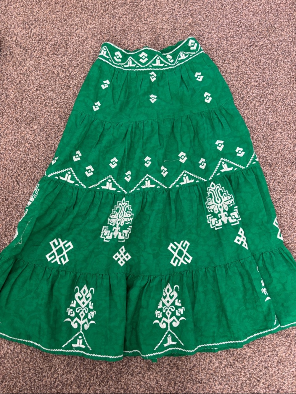 Anthropologie skirt elastic waist SZ 00P